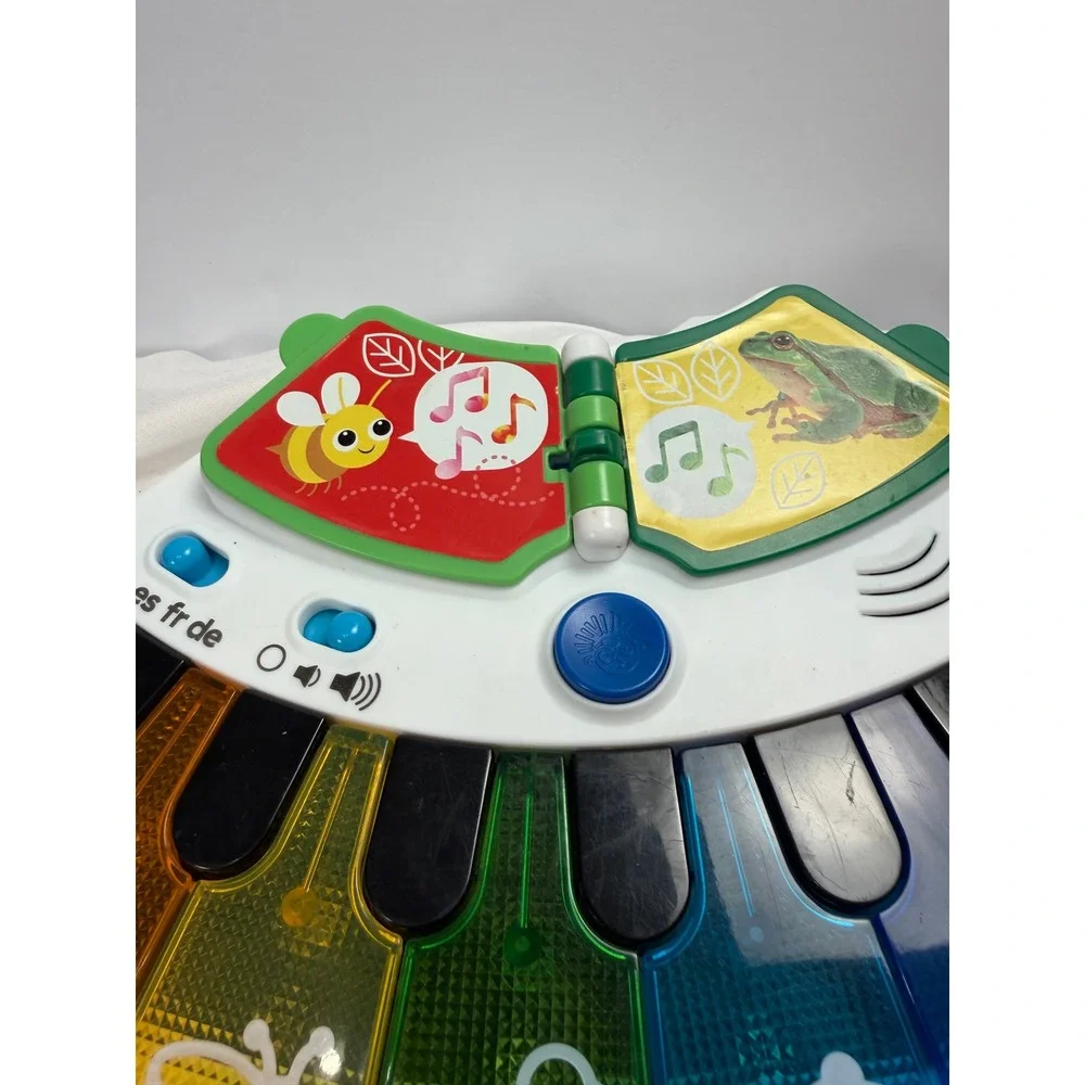 Baby Einstein Discover and Play Piano Musical Toy Light Up Keys Multi Language